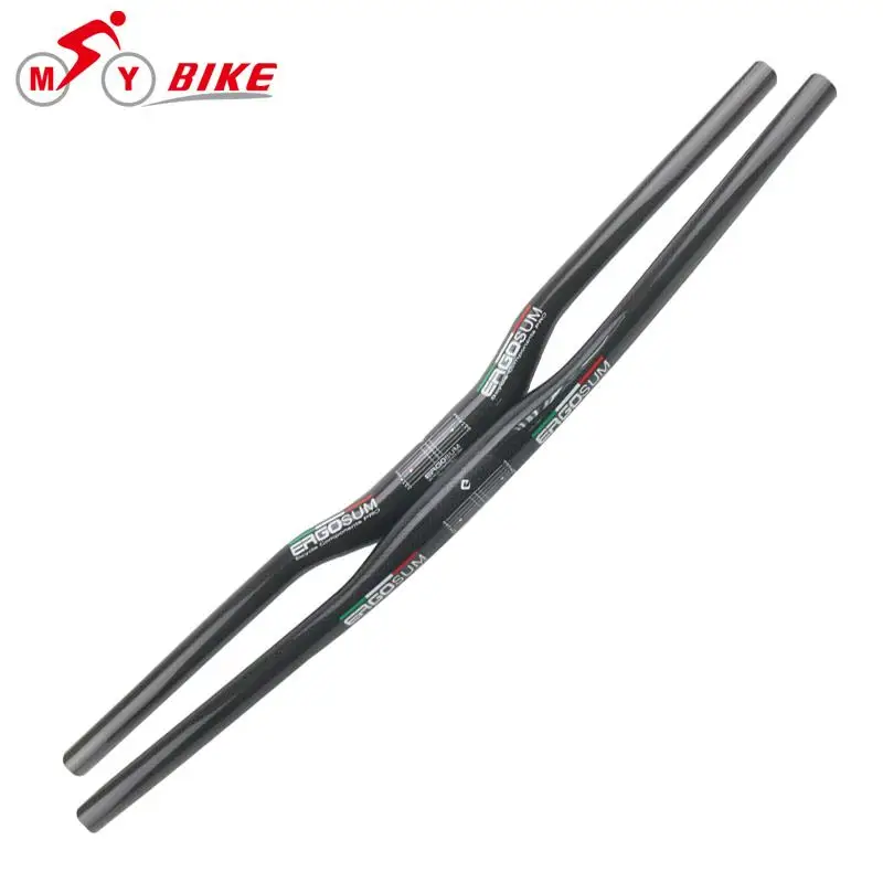 ERGOSUM MTB Handlebar 3K Gloss Carbon Handlebar Carbon Fiber Bicycle