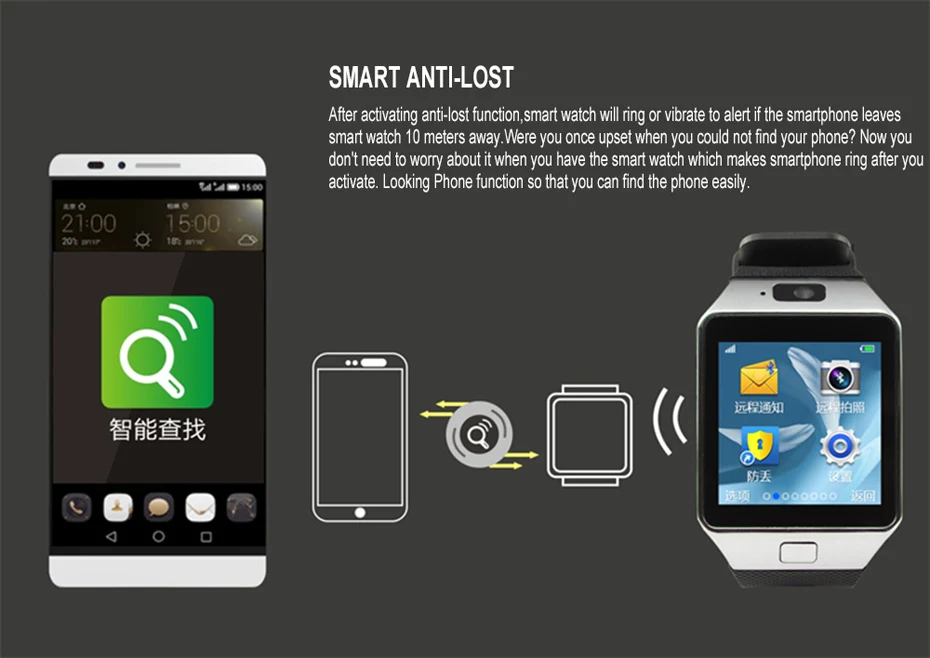 DZ09 Smart Watch Bluetooth Music Playing Pedometer Fitness Tracker Men Women Wristwatch TF SIM Card For Android Phones 2017 (4)