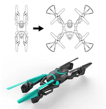 Amazing Folding mode RC drone with wifi Camera Phone control Real-time transmission FPV mobile Dron Quadcopter toys for children