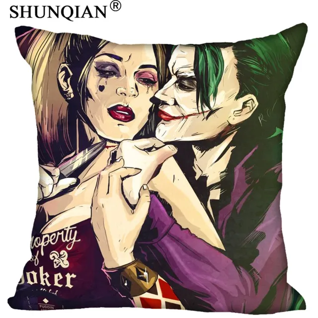 DIY Pillowcases Harley Quinn Personalized Pillowcase Custom Throw