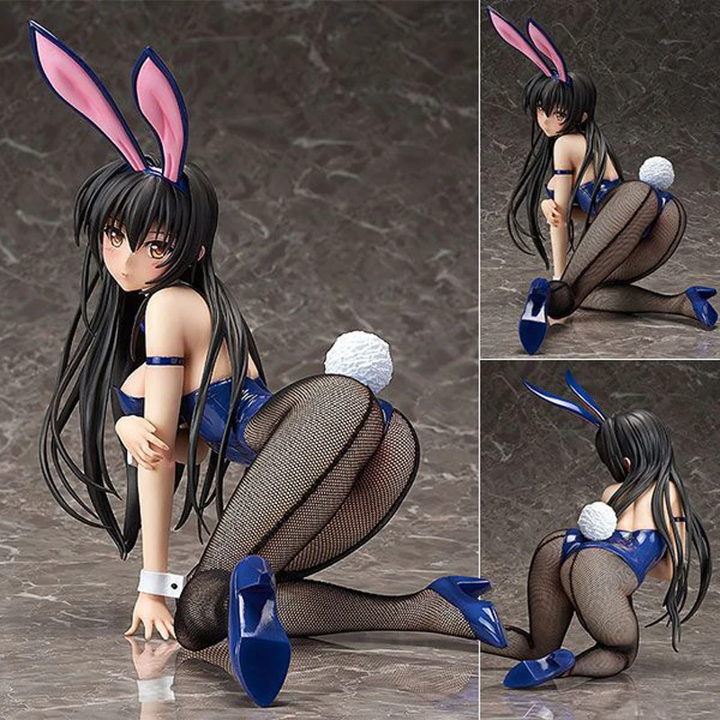 Сексуальная 10 &quotTo Love Ru Darkness аниме Yui Kotegawa зайчик на коленях в коробке 26 см ПВХ