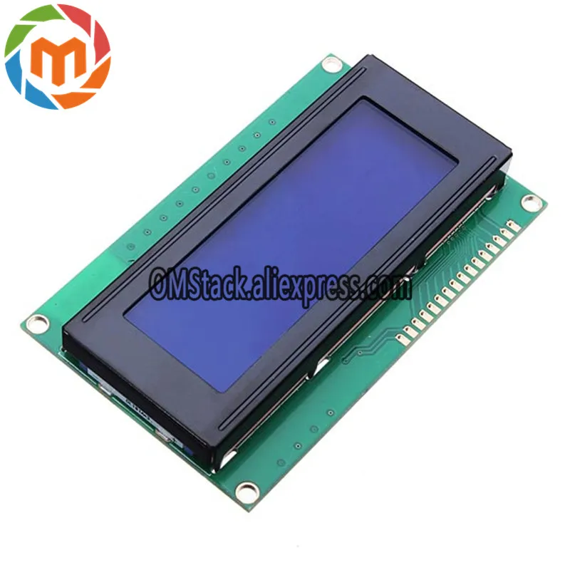 BephaMart 5V 2004 20X4 204 2004A LCD Display Module Blue Screen for Arduino 