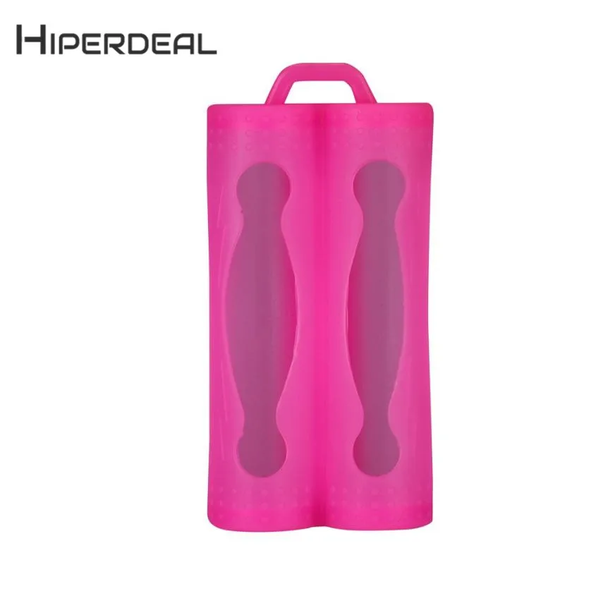 HIPERDEAL новый двойной силиконовый чехол для аккумулятора 18650 защитная сумка