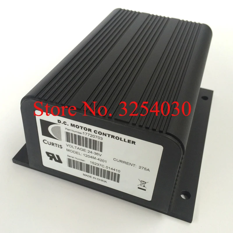 Качество первенства оригинальный CURTIS 275A 24 36V DC контроллер двигателя 1204M 4201 для
