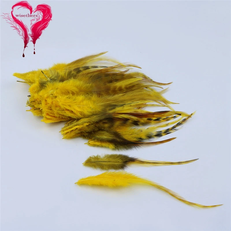 1 golden qinghuajian rooster saddle feather 3