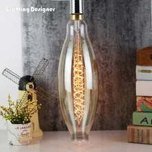 3,5 K BT125, винтажная лампа Эдисона большого размера, E27, светильник Эдисона, спираль, 60 Вт, 220 В, для ресторана, гигантская декоративная лампа, огромная лампа