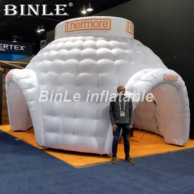 Best Offers Factory Price Pop up Lawn Event Gazebo Outdoor Advertising Canopy Inflatable Dome Tent For Exhibition