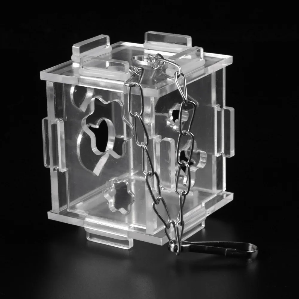 

Bird Parrots Toys Food Feeder Hanging Foraging Chain For Treats