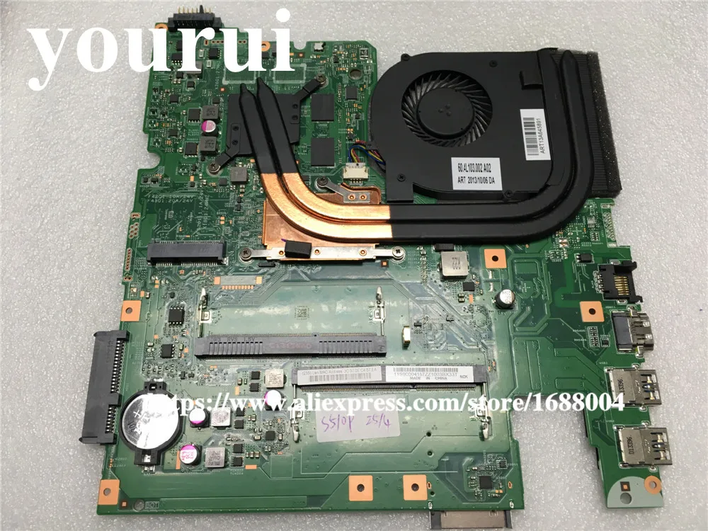 Оригинальная материнская плата для LENOVO S510P модель 48.4L106.011 55.4L101.076G 11S90004647 100%
