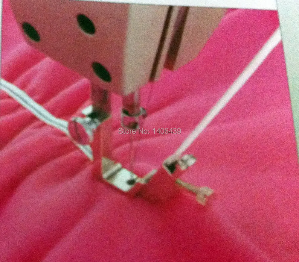 Steel Industrial Sewing Machine Elastic Shirring Foot AT227 3/16