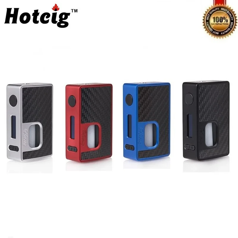 

Original Hotcig RSQ 80W Squonk Mod 80W 18650 TC Box Mods Fit for 510 Thread Vape Tank Electronic Cigarette Atomizer Vaporizer
