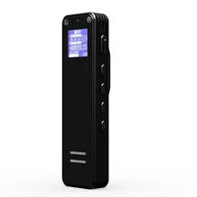 V16 цифровой Аудио Диктофон с голосовой активацией 8G профессиональная портативная рация Диктофон мини MP3 плеер AGC Шум снижение клип Ремни Регистраторы