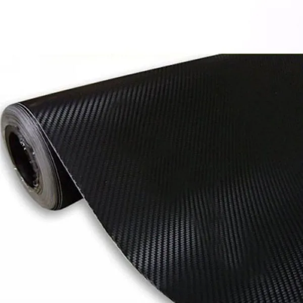 1.5Mx60cm DIY Carbon Fiber Wrap Roll Sticker for Car Detailing (Black) |