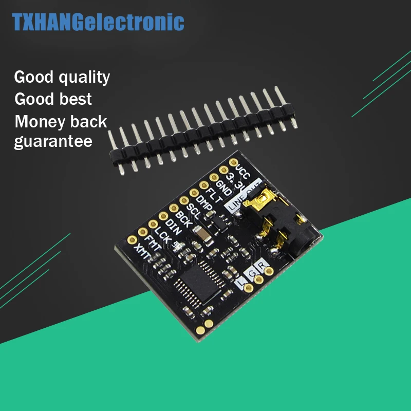 

PCM5102A DAC Decoder I2S 32bit Player Module ES9023 PCM1794 Raspberry Pi