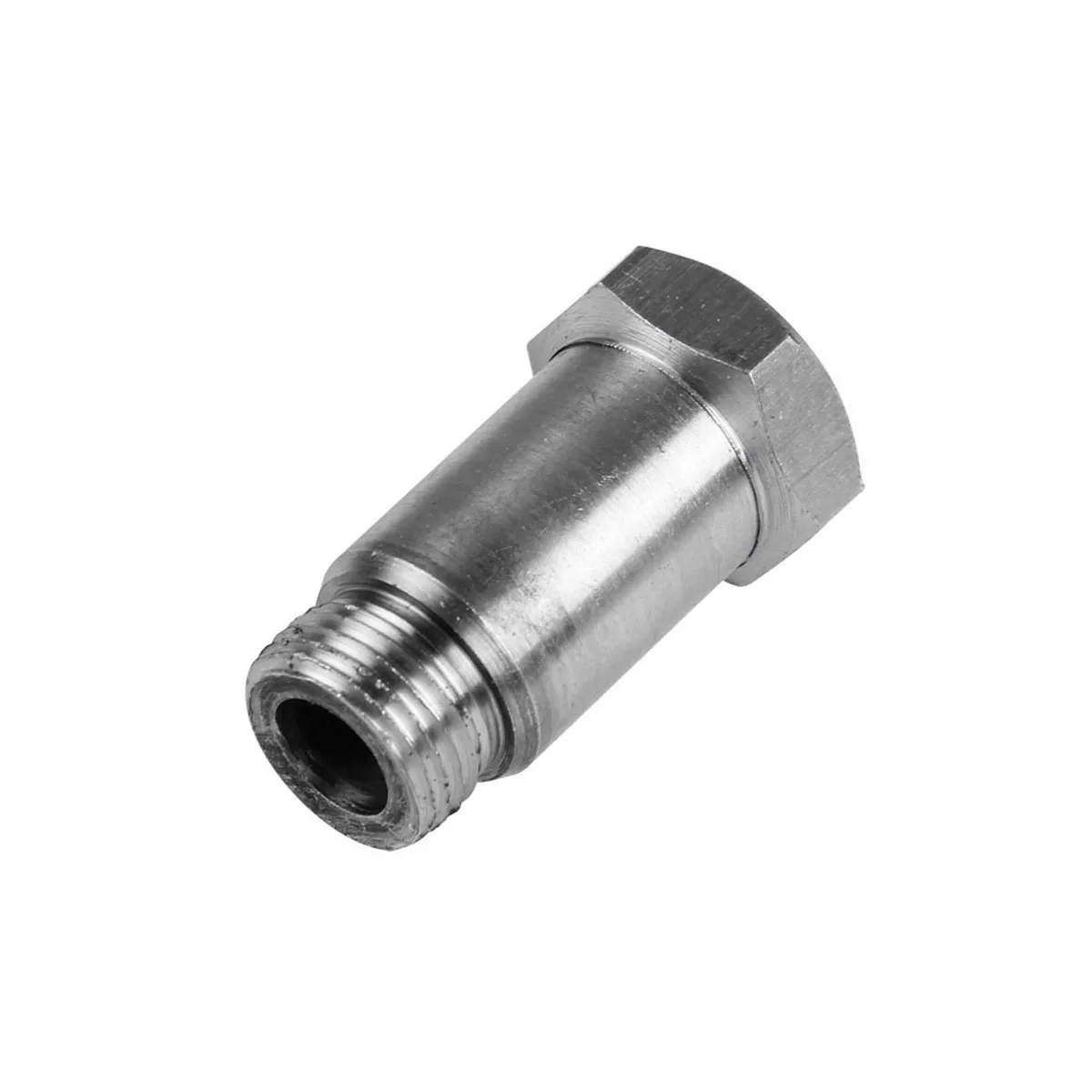 

Universal M18x1.5 O2 Oxygen Sensor Nut Test Pipe Extension Extender Adapter Spacer Bung Silver Exhaust Gas Oxygen Sensor
