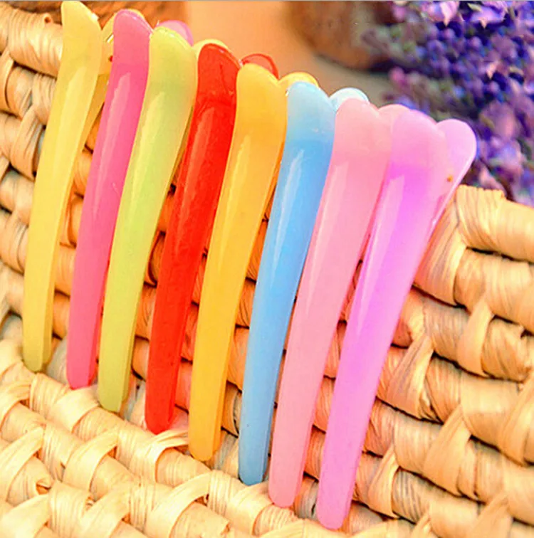 

1pcs Hair Accessories Plastic Professional Hairdressing Salon Section Hair Grip Clips Styling Tools Hairpins Girl's Barrette