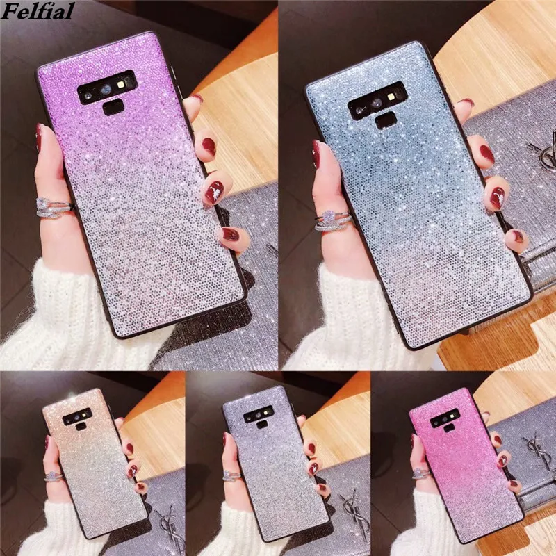 

Newest Luxury Shiny Case For Samsung Galaxy s10 s10plus s10E For Samsung Galaxy s9 s8 plus NOTE 9 NOTE 8 Luxury Shiny Case