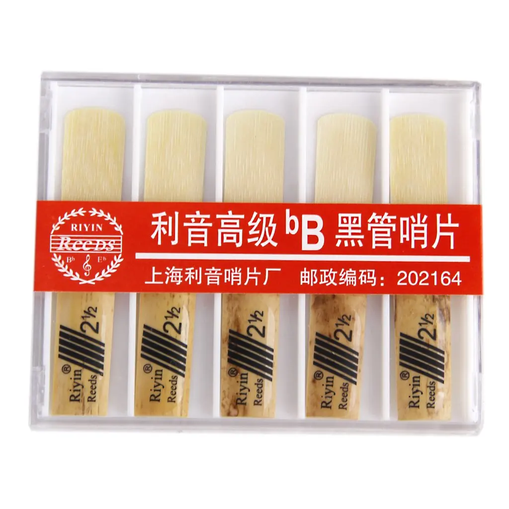 2Pcs RIYIN 10 Pcs bB Clarinet Reeds Strength 2.5 | Спорт и развлечения