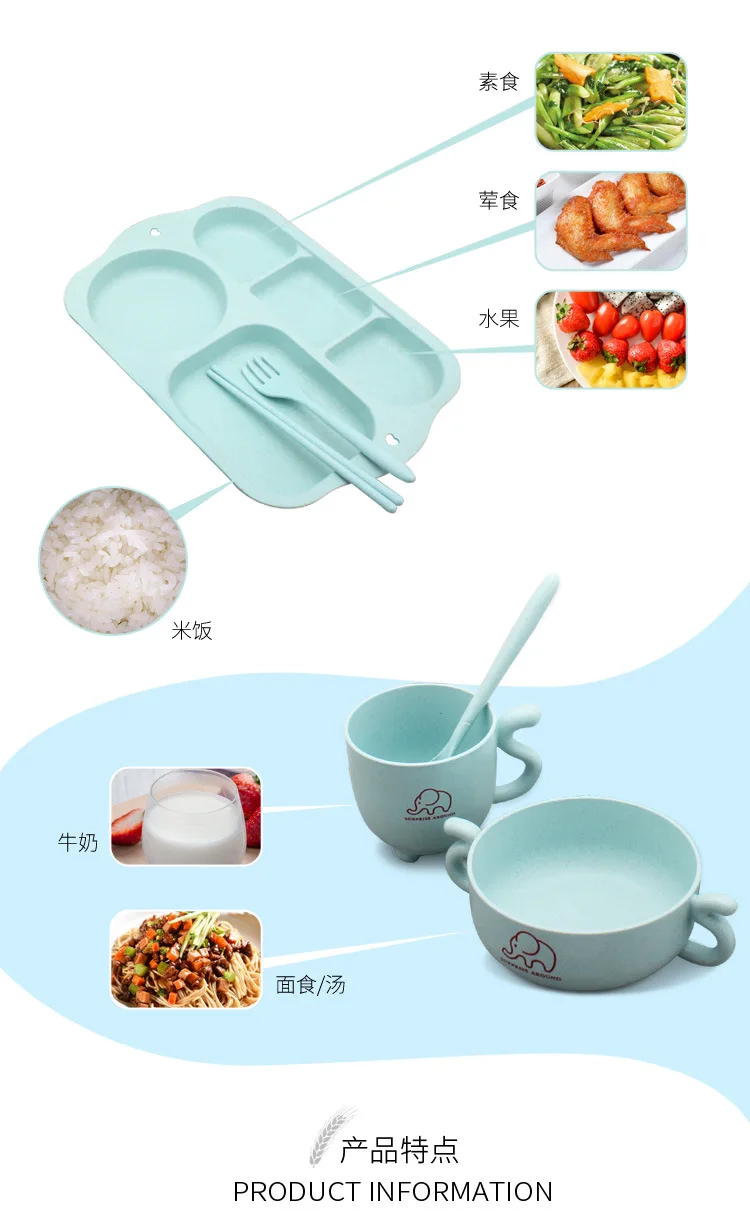 Six Kids'Tableware Sets_07