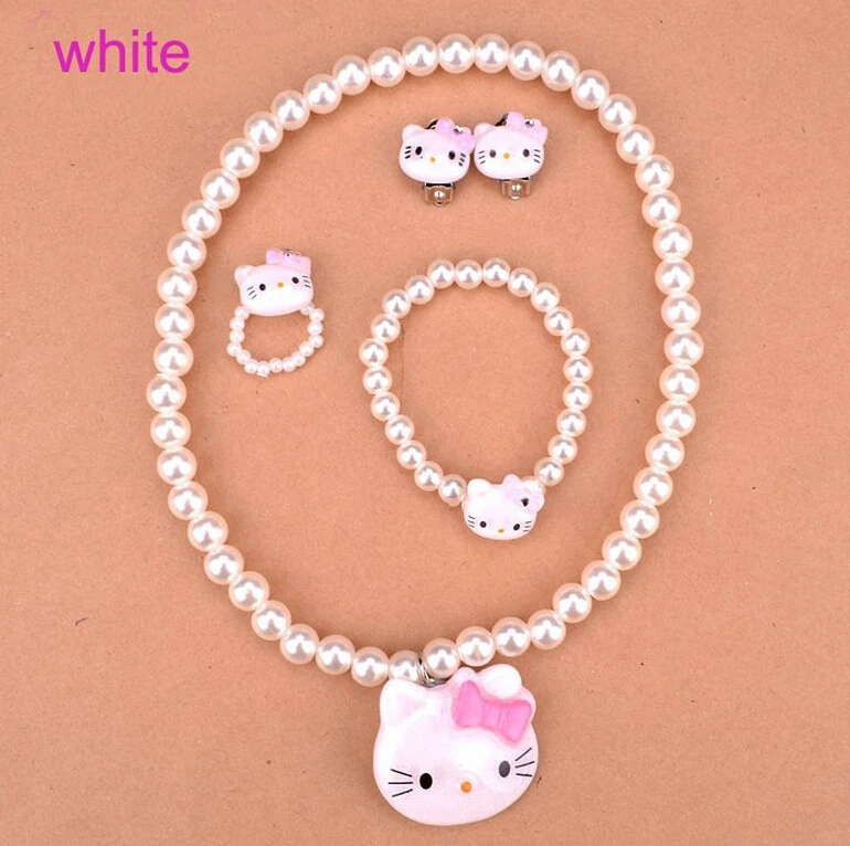 Plastic Pearl Baby Jewelry Cheap Child 