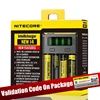 Nitecore D4 D2 New I4 I2 Digicharger LCD Intelligent Circuitry Global Insurance li-ion 18650 14500 16340 26650 Battery Charger ► Photo 3/4