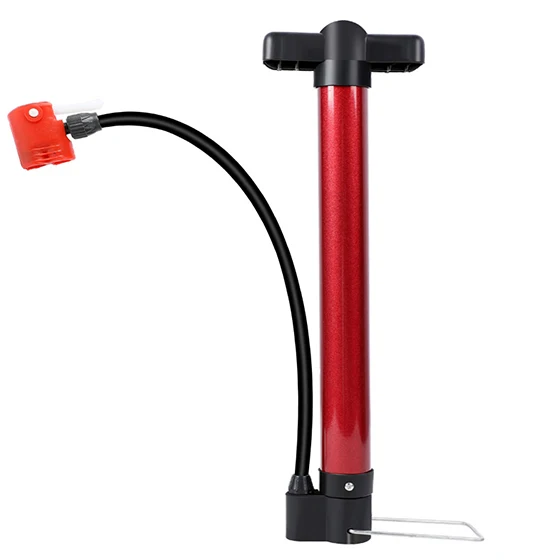 WEST BIKING портативный велосипедный насос с Schrader Presta велосипедным шиномонтажом MTB велосипедный ножной насос Bomba Bicicleta велосипедный воздушный насос - Цвет: Red