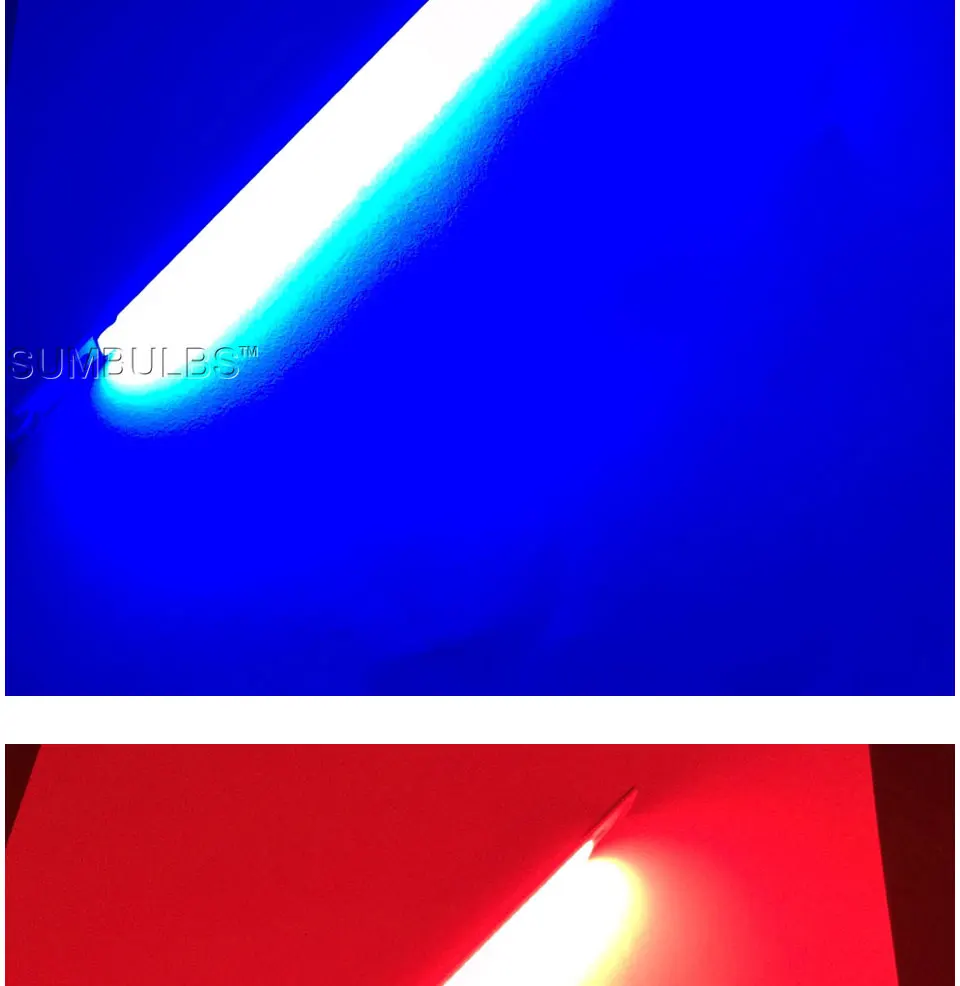 200x10MM 10W LED Light COB Strip Lamp DC 12-14V 1000LM Ultra Bright Red Blue Warm White Pure White 20CM LED Chip (13)