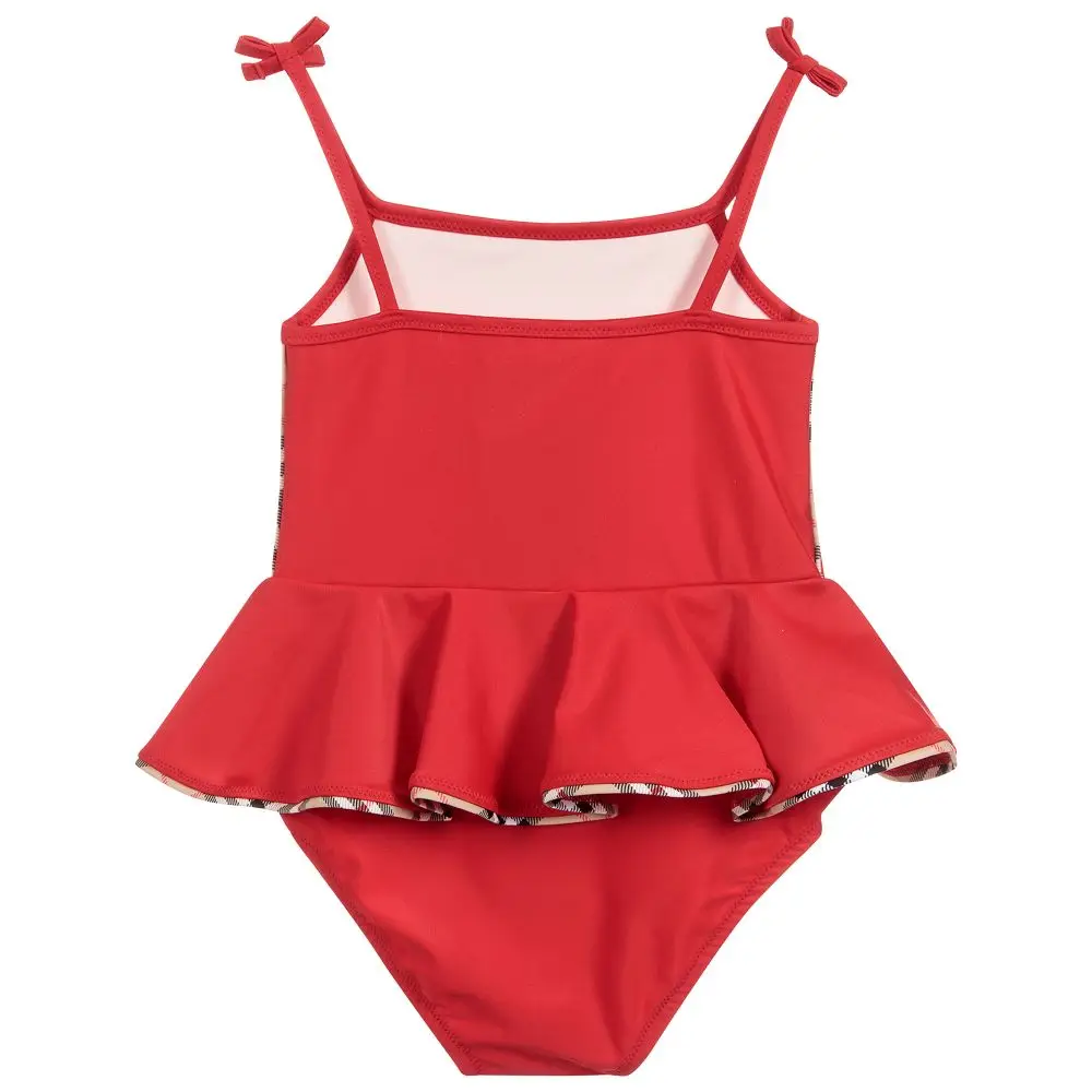 baby girl burberry bathing suit