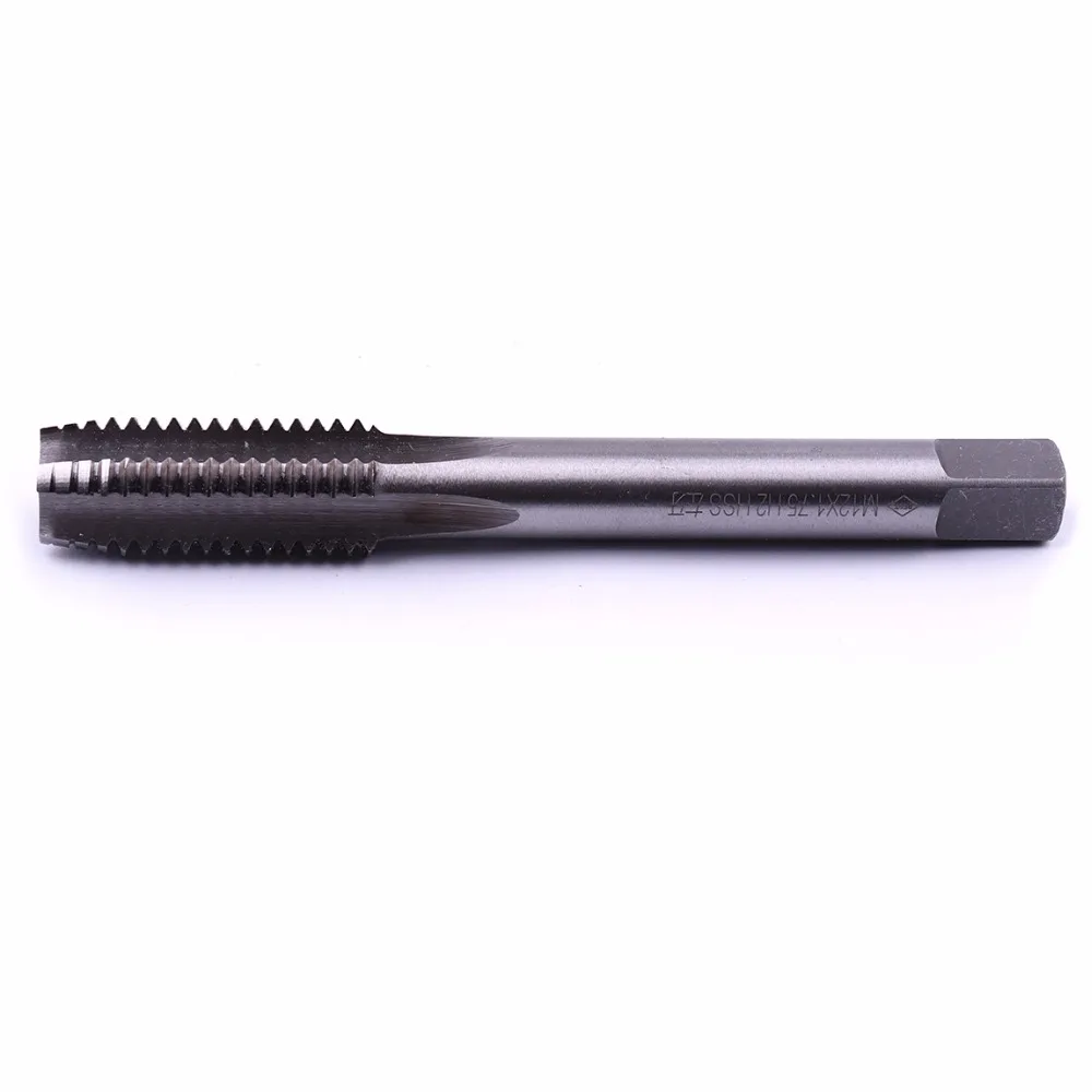 1Pcs 1.5-2mm Haute Vitesse Acier métrique PLUG TAP M10 M12 M14 M16 Pitch Main Droite