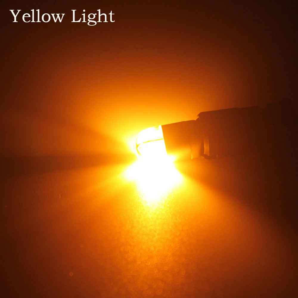 2 шт. сигнальная лампа 3030 T10 светодиодные автомобильные лампы W5W светодиодные лампы для автомобилей, белый, красный, синий, желтый 5W5 просвет обратный свет 12В, производство Китай