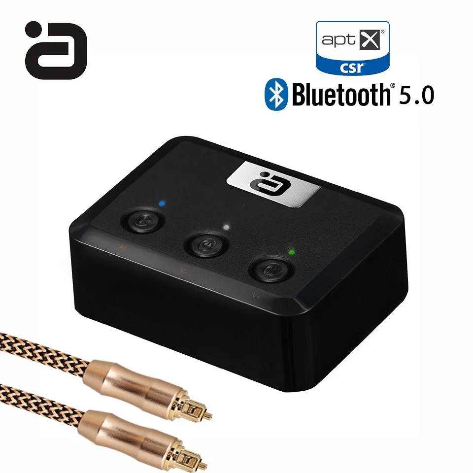 

Wireless Bluetooth 5.0 Receiver Audio Adapter Optical,Coaxial & 3.5mm AUX Receiver aptX for Home Stereo Music Sound System