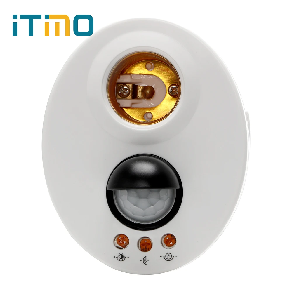 

ITimo Lamp Holder Socket E27 Socket Bulb Base Homekit PIR Motion Switch Detector LED Light Bulb Lamp Bases