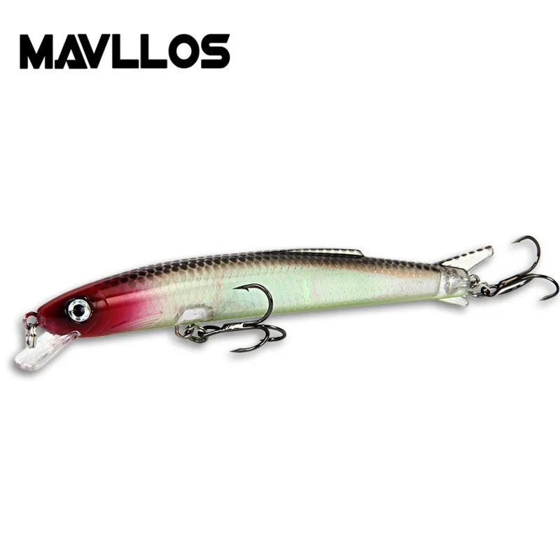 Mavllos воблер гольян Рыболовная Приманка 11 см 13 г 3D моделирование Глаза Swimbait