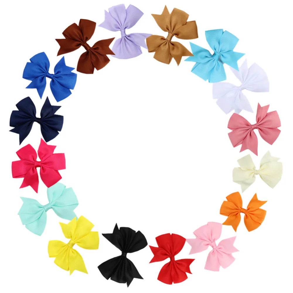 

Janedream 10 Pcs Kids Bowknot Hairpin Kids Baby Girls Hair Bow Clips Children Headwear Lovely Hair Accessories #280579