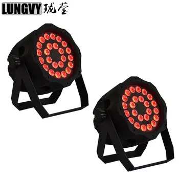

Free Shipping 2pcs/Lot High Power IP65 Waterproof 24x10w RGBW 4in1 LED Par Can Par Light Stage Light Christmas Decorations
