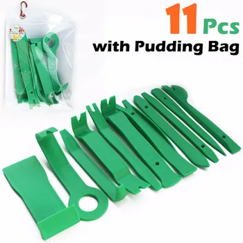 

Car Door Clip Panel Trim Dashboard DVD Audio Radio Removal Repair Tools Kit Bar Auto Interior Refit Pry Opener Remover Tool Set