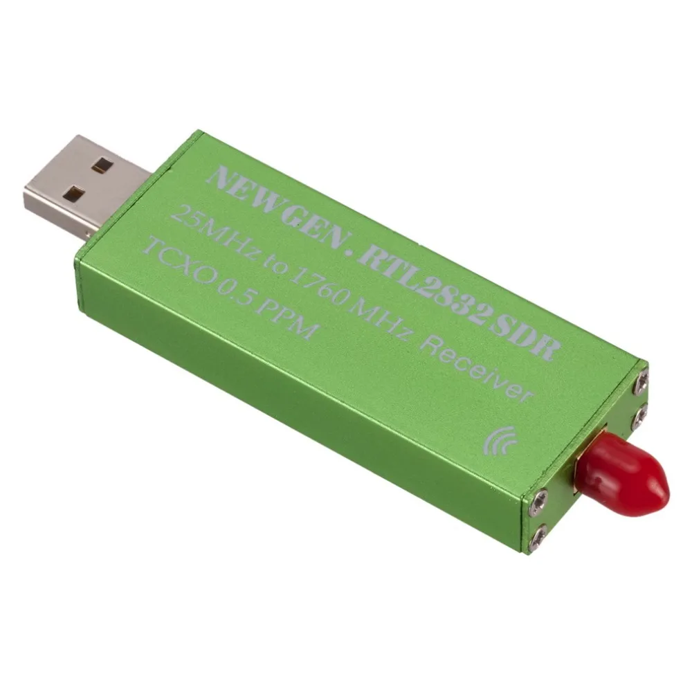 ТВ-палка USB2.0 RTL SDR 0,5 PPM TCXO RTL2832U R820T2 ТВ-тюнер AM FM NFM DSB LSB SW программное обеспечение определение Радио ТВ сканер приемник