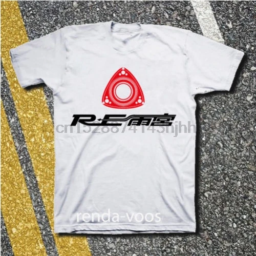 

2019 New Fashion Brand Clothing Maz RE Rotary Engine RX7 RX-7 Logo Car New T-Shirt S-3XL O Neck Cotton T-Shirt