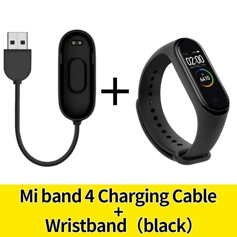 Ремешок на запястье для Xiaomi mi 4 ремешка Xiaomi mi 4 спортивный силиконовый браслет mi Band 4 nfc/usb кабель для зарядки Замена Cha