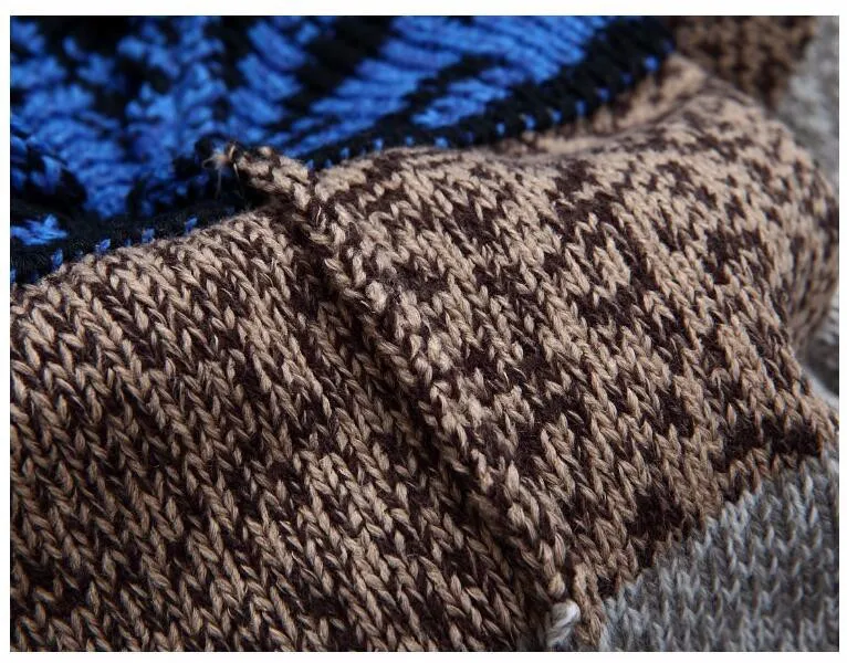 2019 Мужская одежда Для мужчин трикотажные свитера кардиганы воротник Зимняя шерстяная одежда свитер мода кардиганы мужские свитера пальто