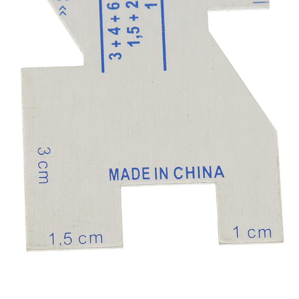 1 Piece Sewing Quilting Measuring Guide Gauge Ruler for Seam Patchwork Crafts