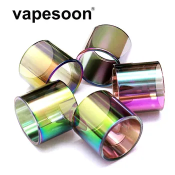 

VapeSoon 5pcs Replacement Rainbow Glass Tube For SMOK Stick X8 Kit TFV8 X-BABY 2ML TANK