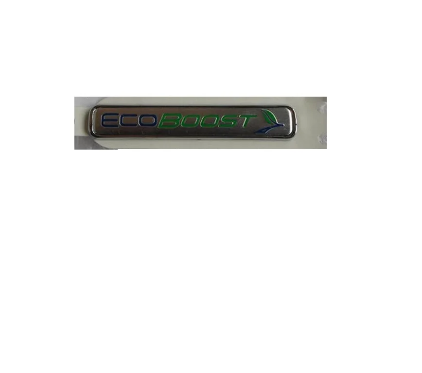 

" ECOBOOST " Chrome ABS Car Trunk Rear Number Letters Badge Emblem Decal Sticker for Ford