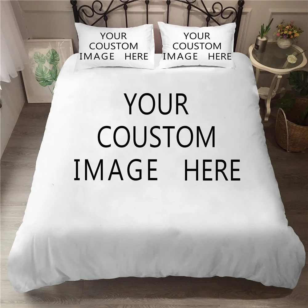 

Bedding Set 3D Printed Duvet Cover Bed Set Custom Pattern Customize Home Textiles for Adults Bedclothes with Pillowcase