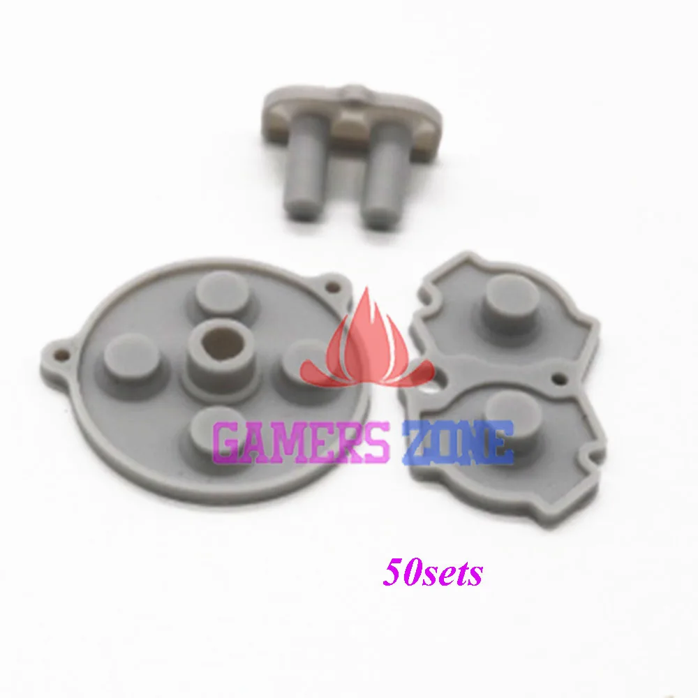 

50sets Replacement For Nintendo Gameboy Advance GBA Games Console Rubber Conductive Pad Silicon Pads