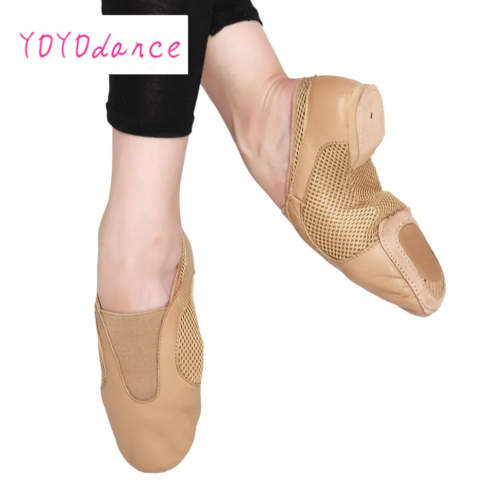 elastic ballet shoes