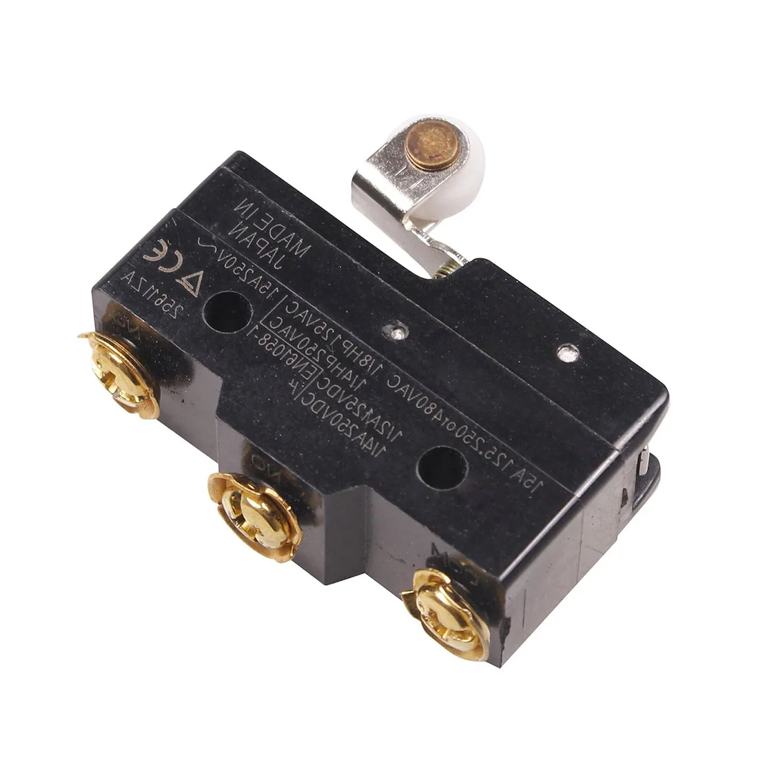 

Short Roller Hinge Normally Open/Close Micro Lever Limit Switch 5A 250V