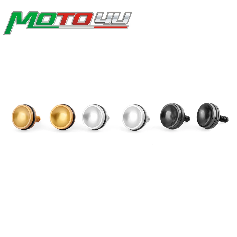 

MOTO4U Motorcycle Seat Cushion Side Screw Tool Free Seat Bolts Thruxton Bonneville Scrambler T100 For Triumph One Pair