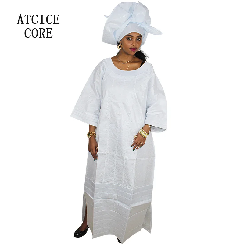 

Free shipping new african bazin 100% COTTON design embroidery clothes A197#