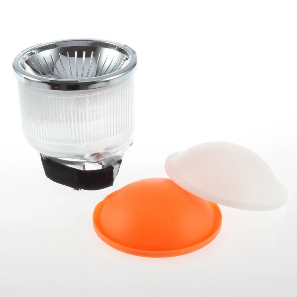

Universal Best Soft Image Clear Cloud Lambency Flash Diffuser with Dome Cover Set For Canon Nikon Sigma Metz Flash Gun Digital